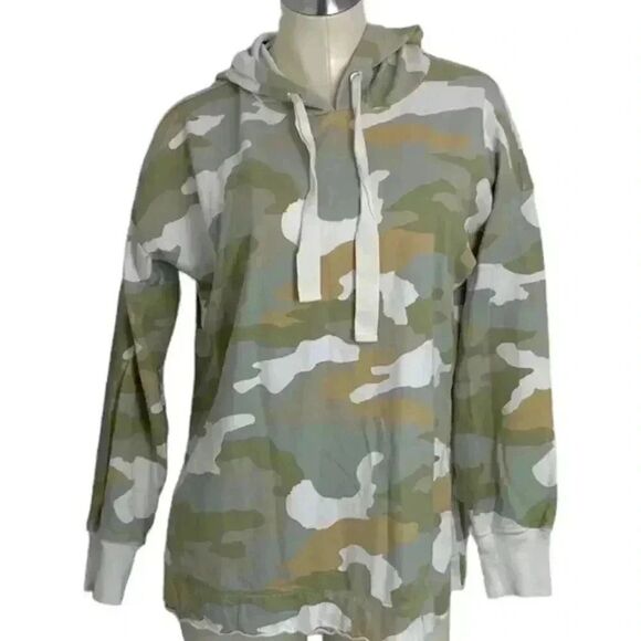 Aerie American Eagle AE Oversized Sunwashed Desert Camo Hoodie Size medium - Picture 1 of 7